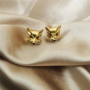 Kate Spade Golden Little Fox Earrings